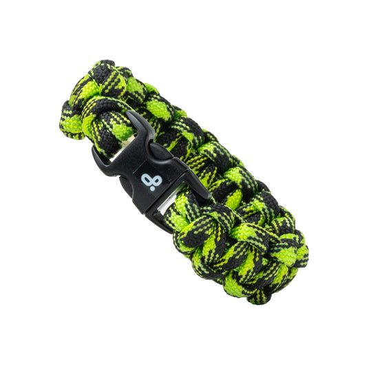 Pulsera Paracord Verde Cammo - 17 cm