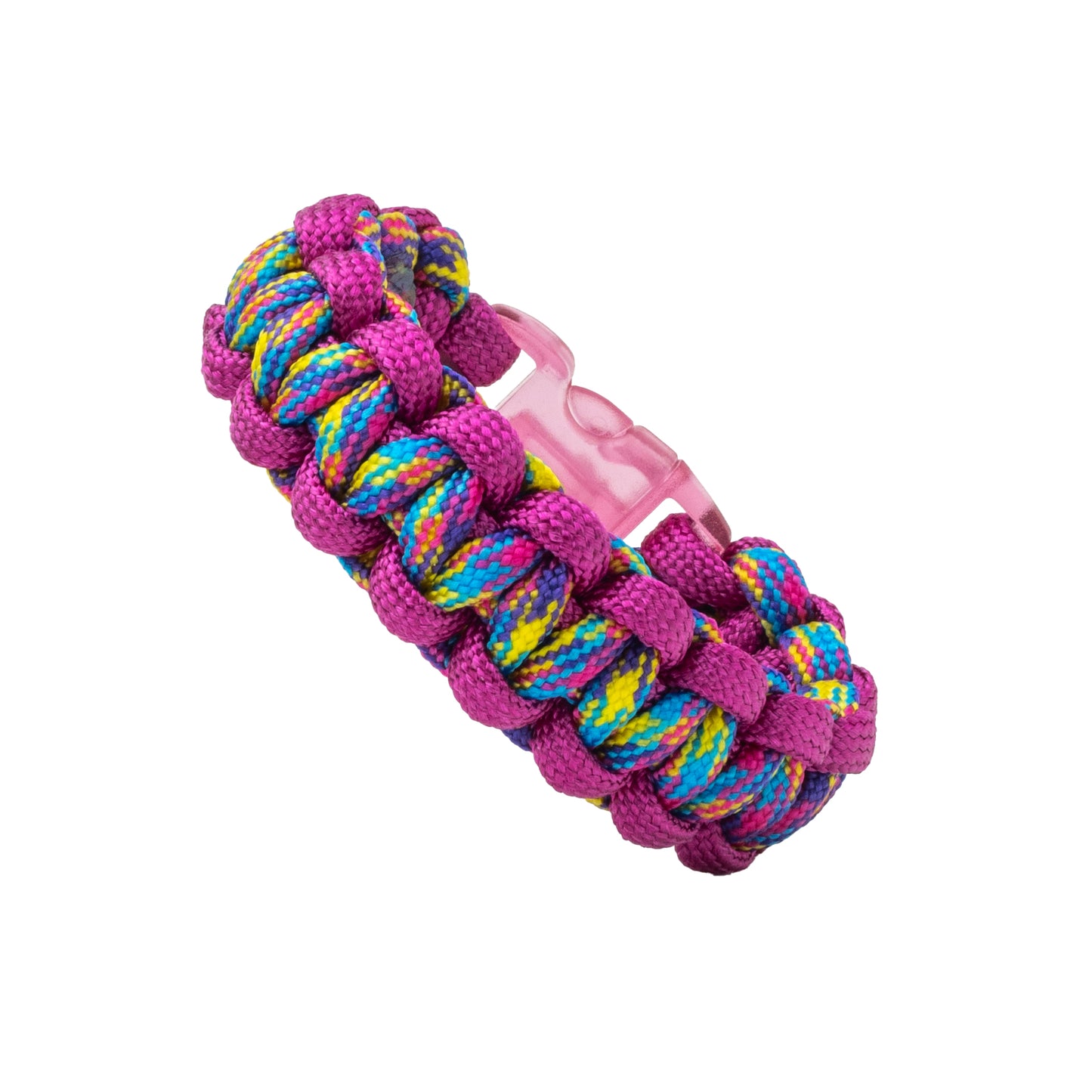 Pulsera Paracord Púrpura Pop - 16cm