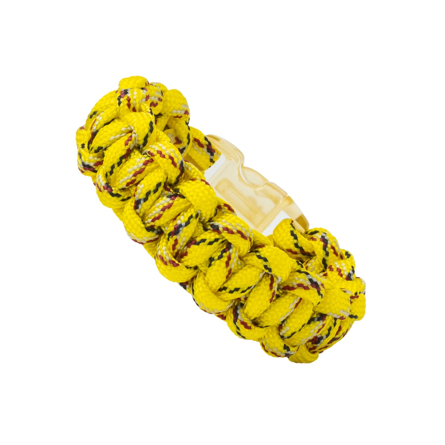 Pulsera Paracord Amarillo Twist - 16.5cm