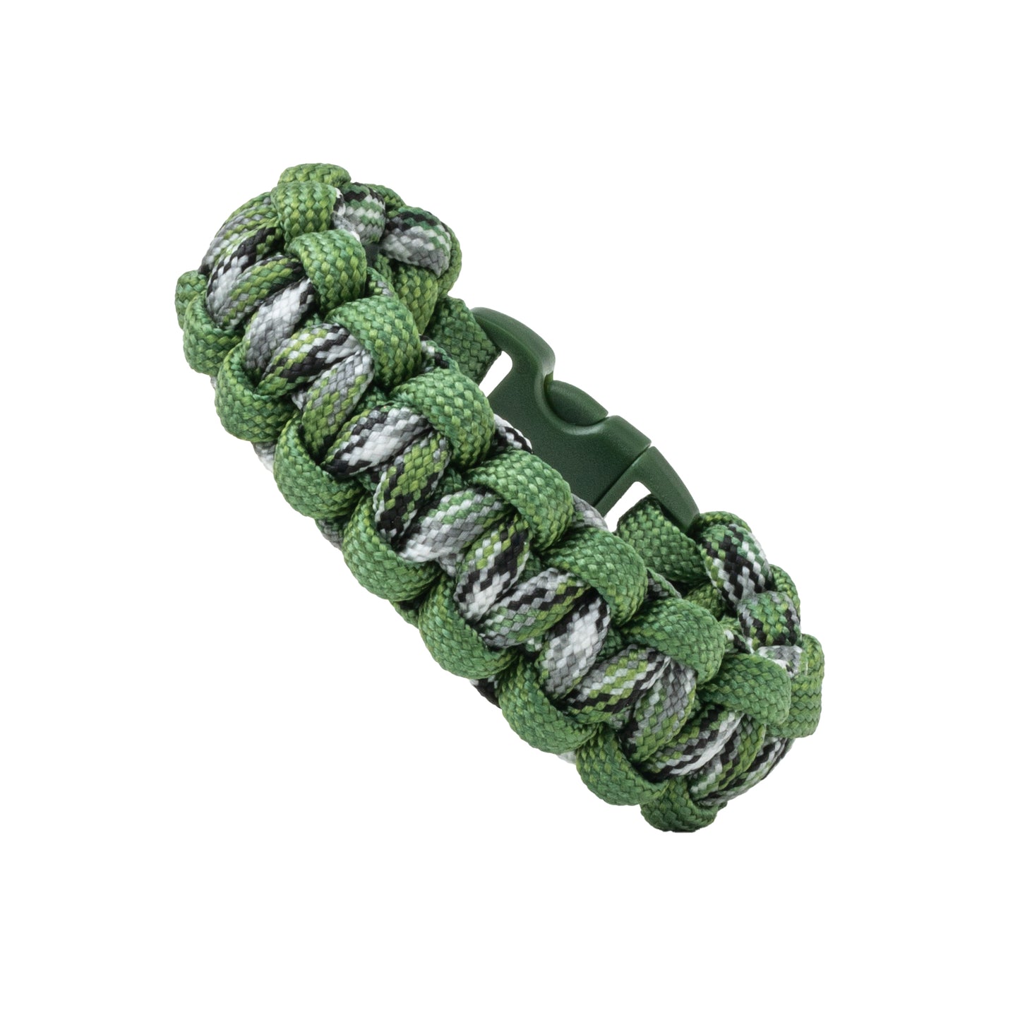 Pulsera Paracord Verde Mix - 16cm