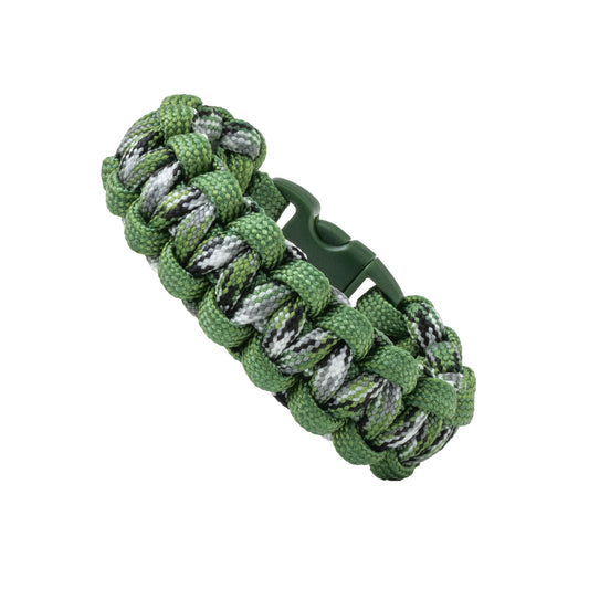 Pulsera Paracord Verde Mix - 16cm